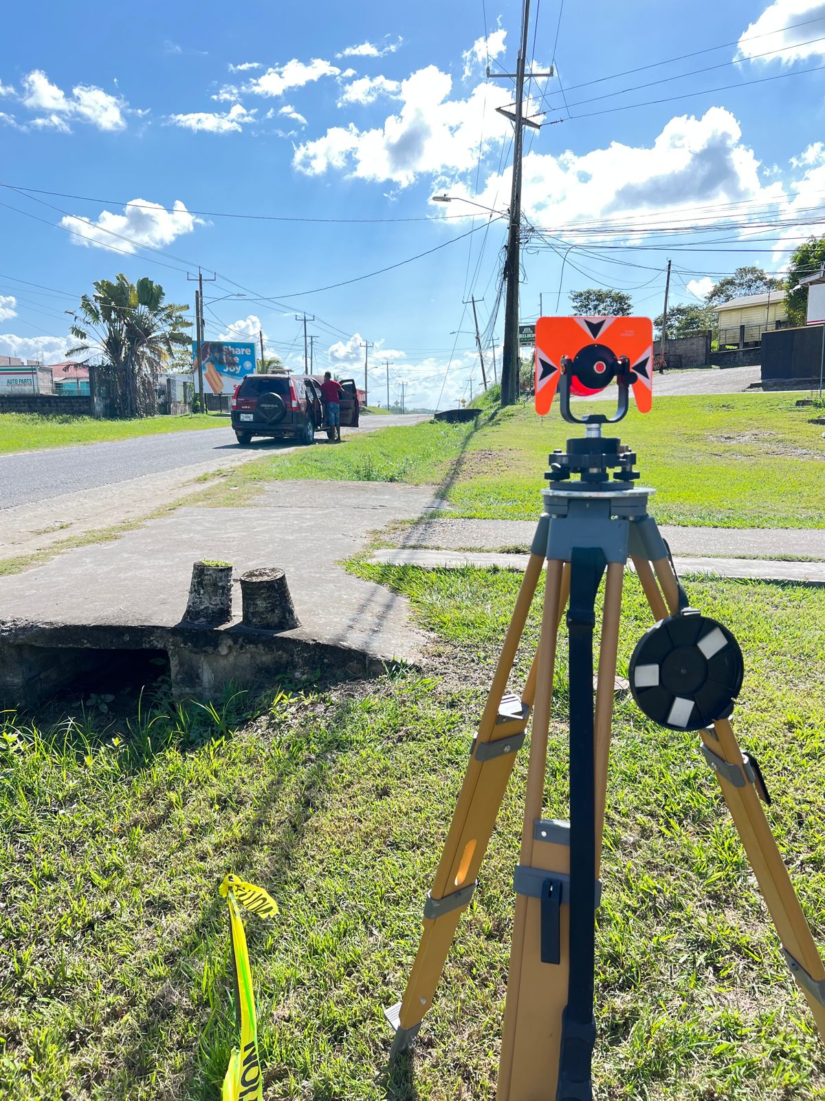 Equipo de Geodesia en Terreno